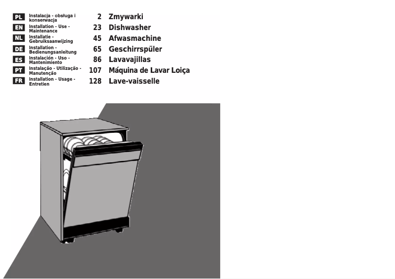 Page n°1 - Manuel utilisateur Candy LS CDW 374/2