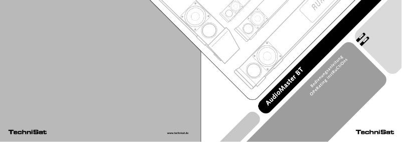 Image de la première page du manuel de l'appareil AudioMaster BT