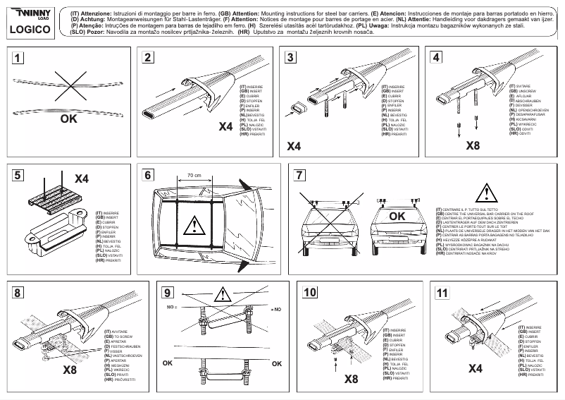 Image de la première page du manuel de l'appareil Logico