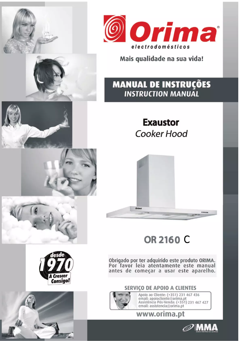 Image de la première page du manuel de l'appareil OR 2160 C