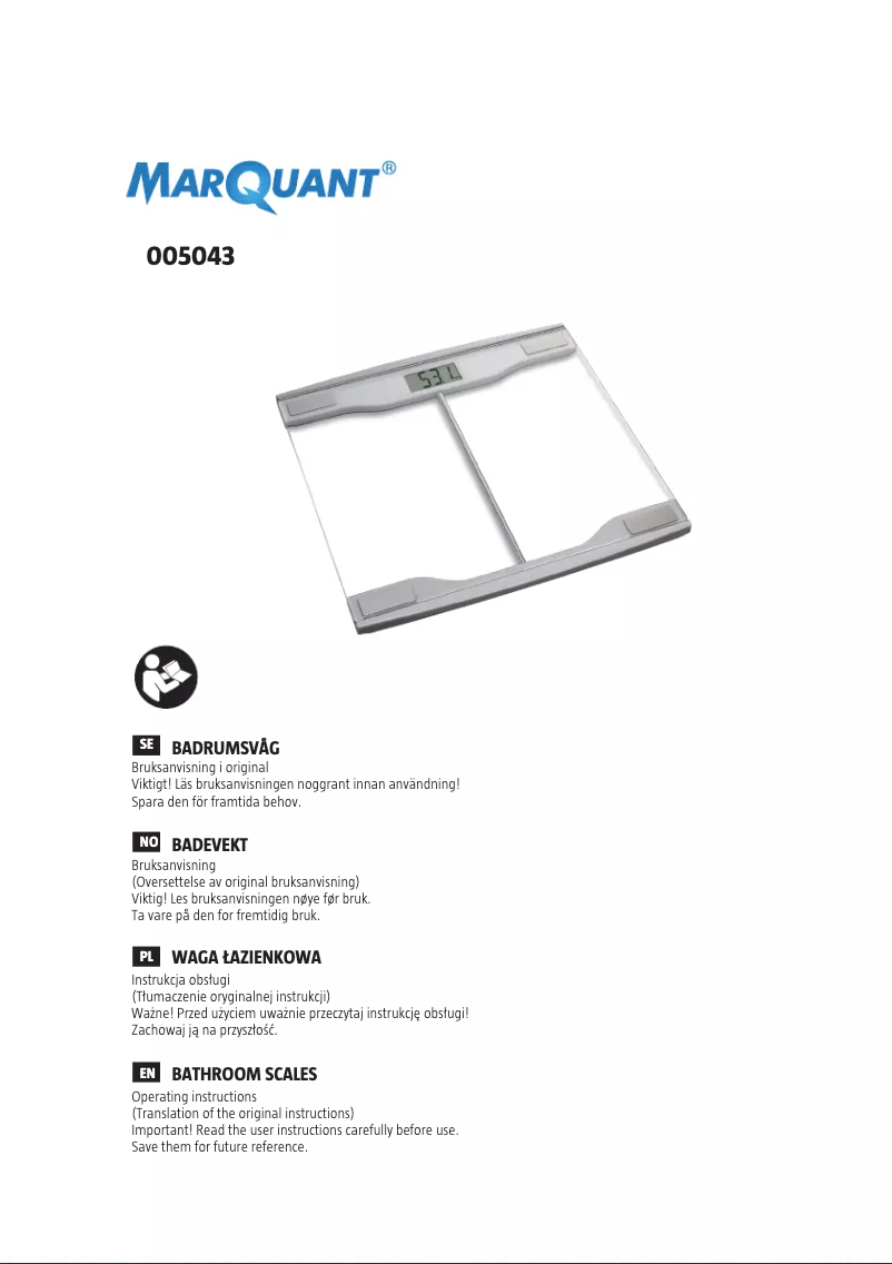 Imagen de la primera página del manual del dispositivo 005-043