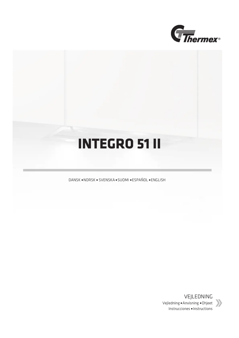 Page n°1 - Manuel utilisateur Thermex Integro 51 II