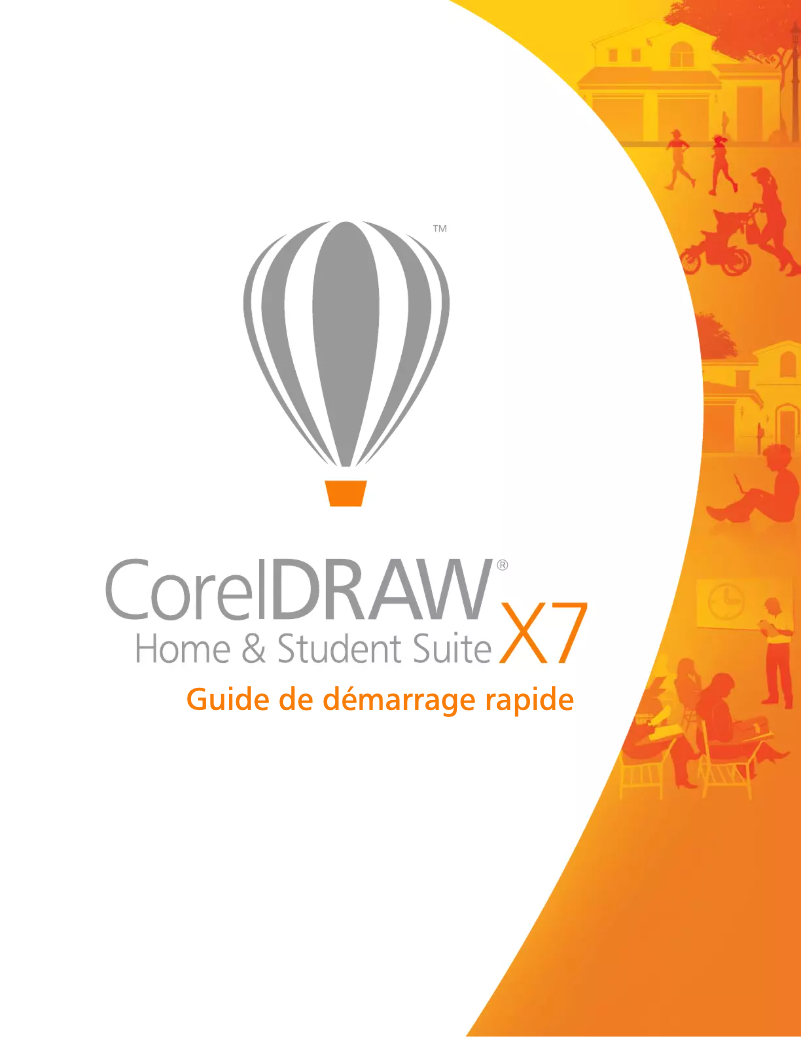 Page n°1 - Manuel utilisateur Corel CorelDRAW Home & Student Suite X7