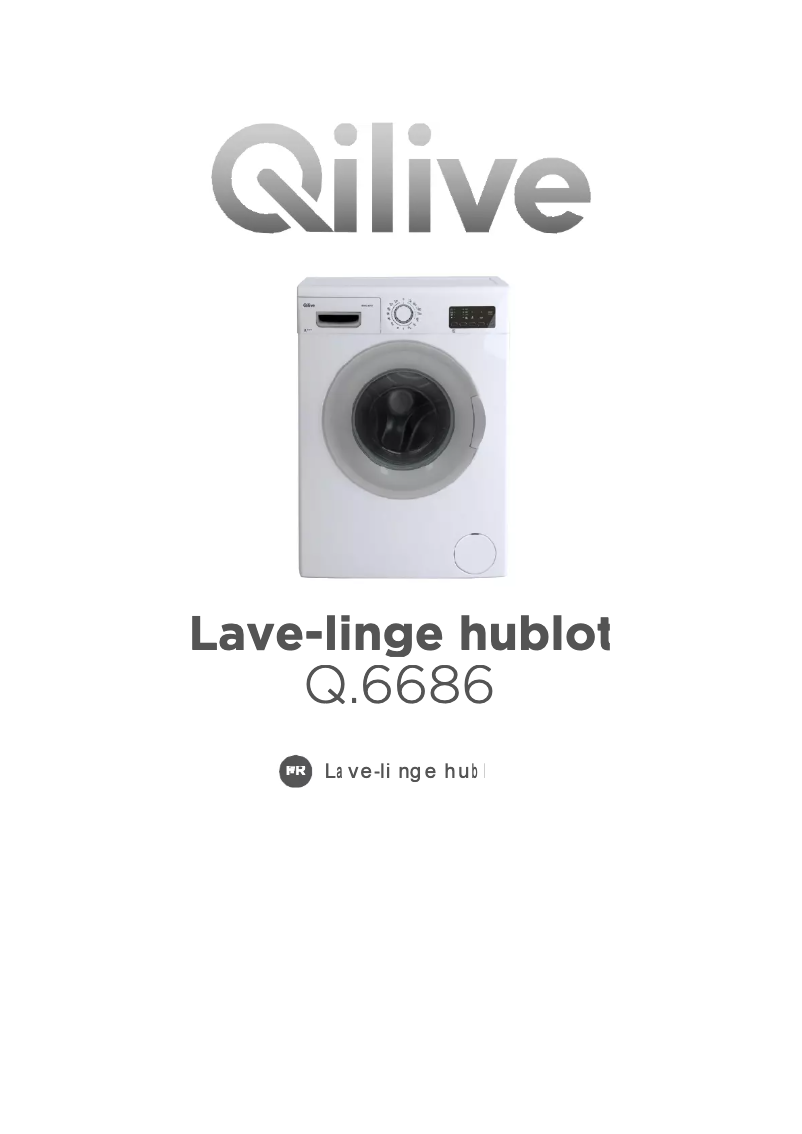 Page n°1 - Manuel utilisateur Qilive Q.6686