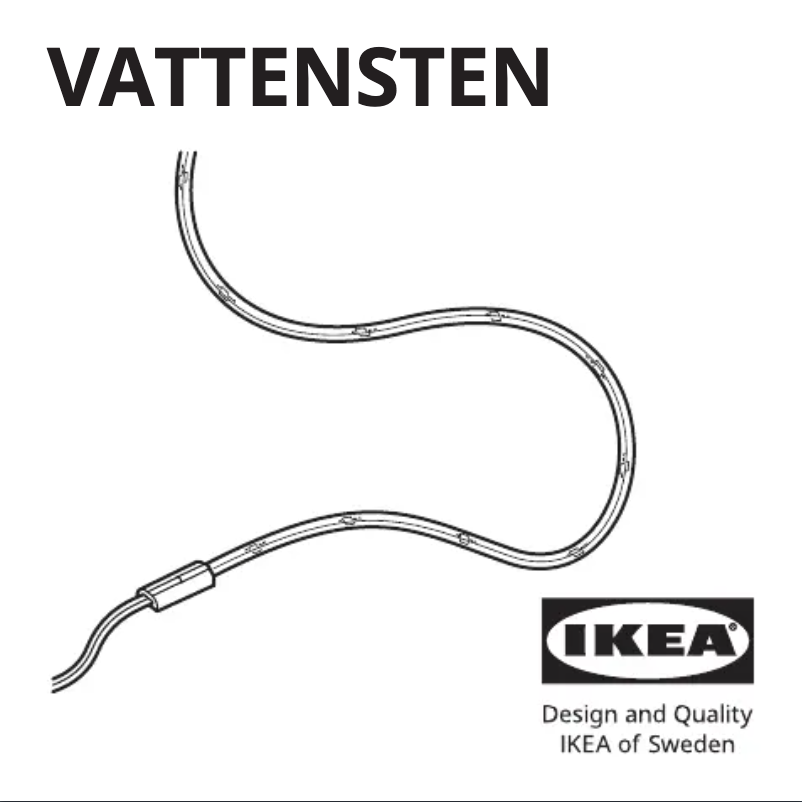 Image de la première page du manuel de l'appareil VATTENSTEN 005.306.41