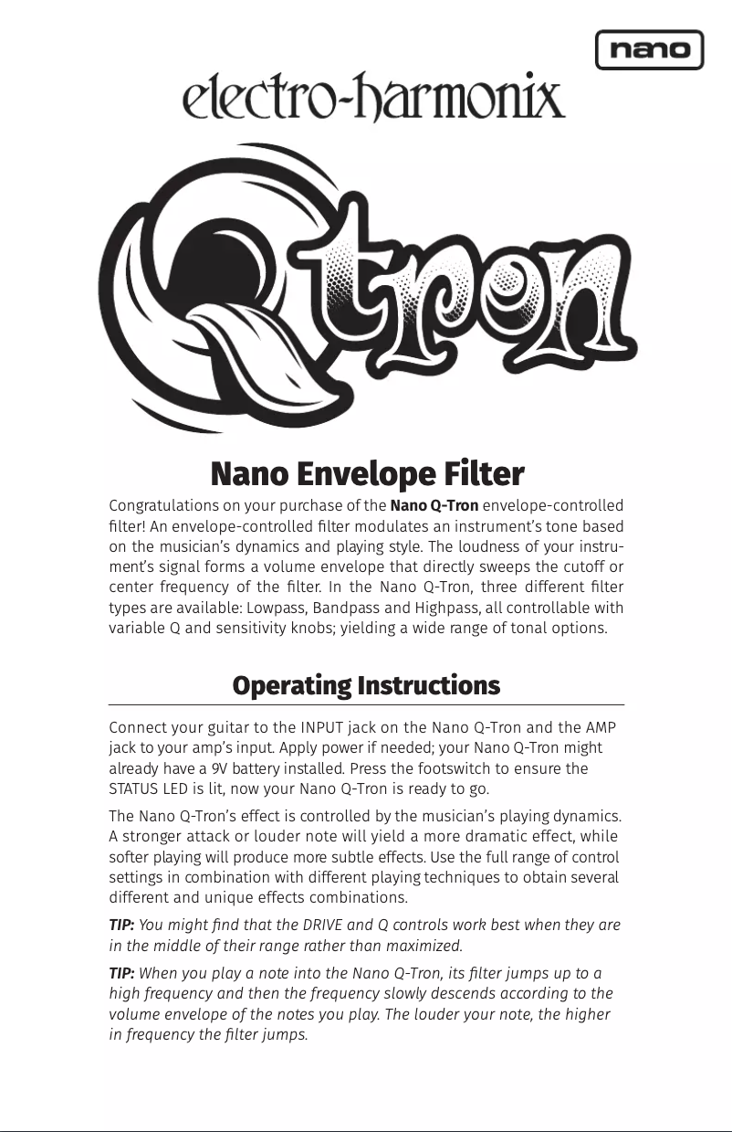 Page n°1 - Manuel utilisateur Keith MCmillen QuNeo