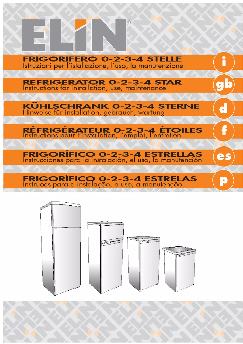 Page 1 de la notice Manuel utilisateur ELIN KIA14