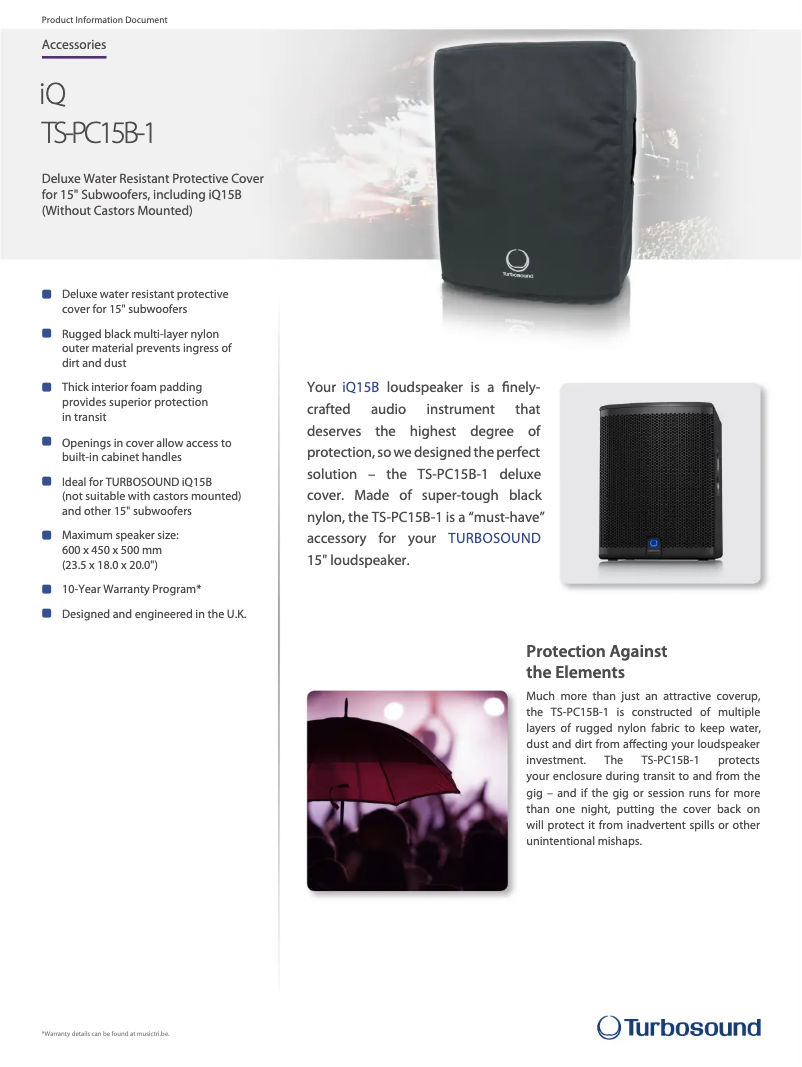 Image de la première page du manuel de l'appareil TS-PC15B-1