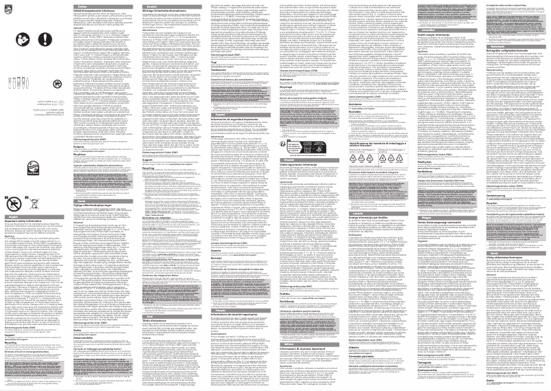 Page n°1 - Manuel utilisateur Philips Series 3000 BT3234