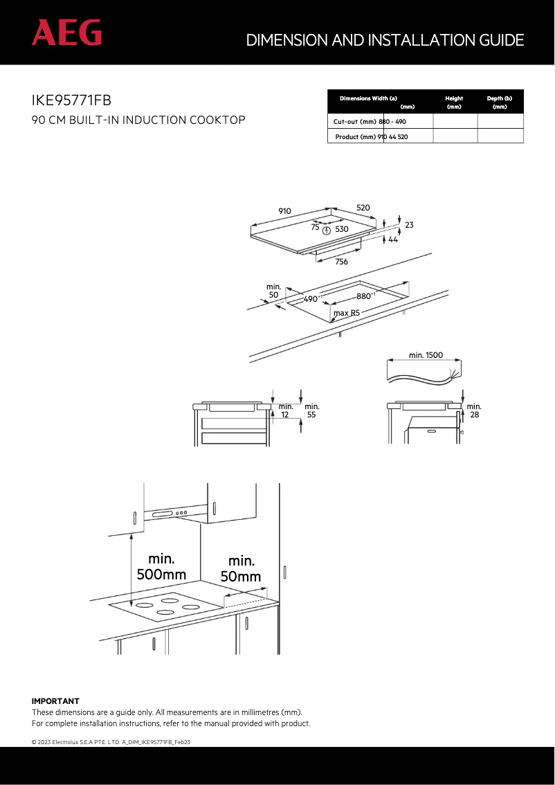 Imagen de la primera página del manual del dispositivo FlexiBridge IKE95771FB