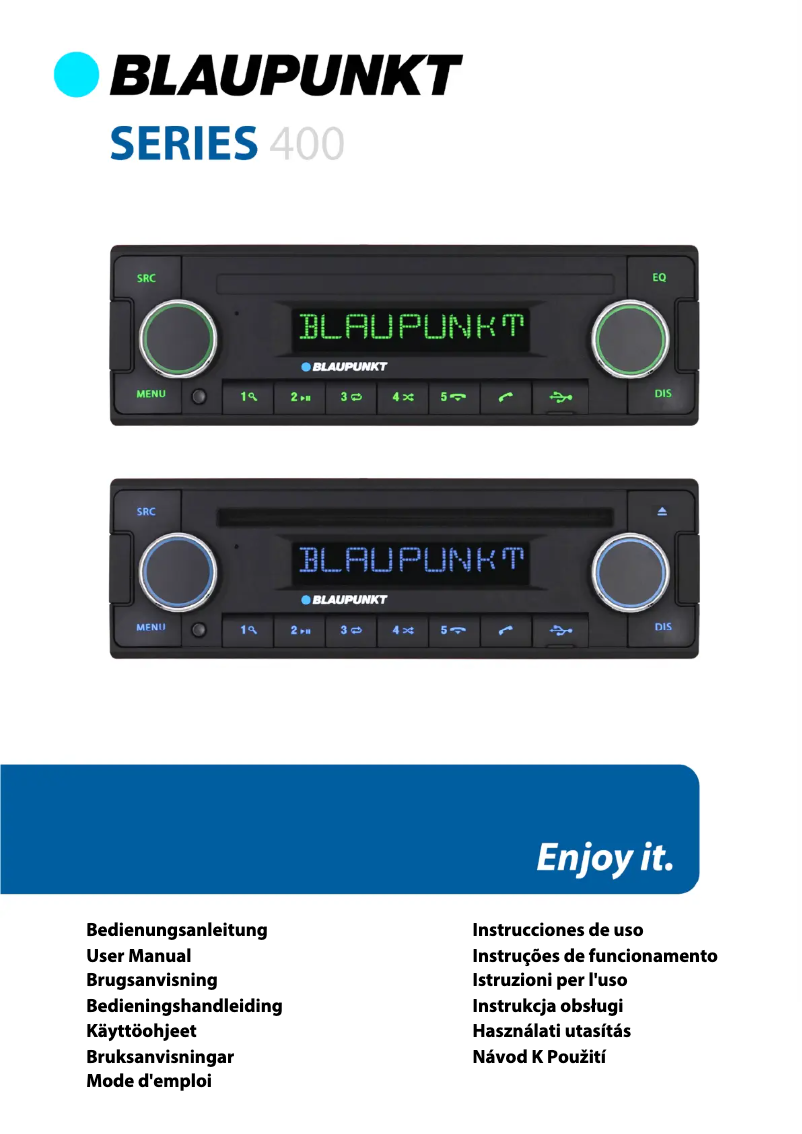 Page n°1 - Manuel utilisateur Blaupunkt Skagen 400 DAB