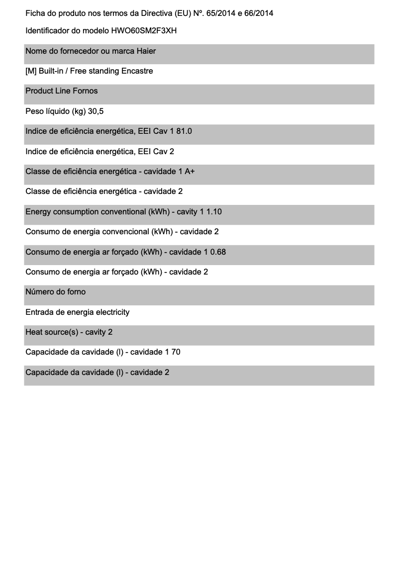 Image de la première page du manuel de l'appareil I-Turn Series 2 HWO60SM2F3XH