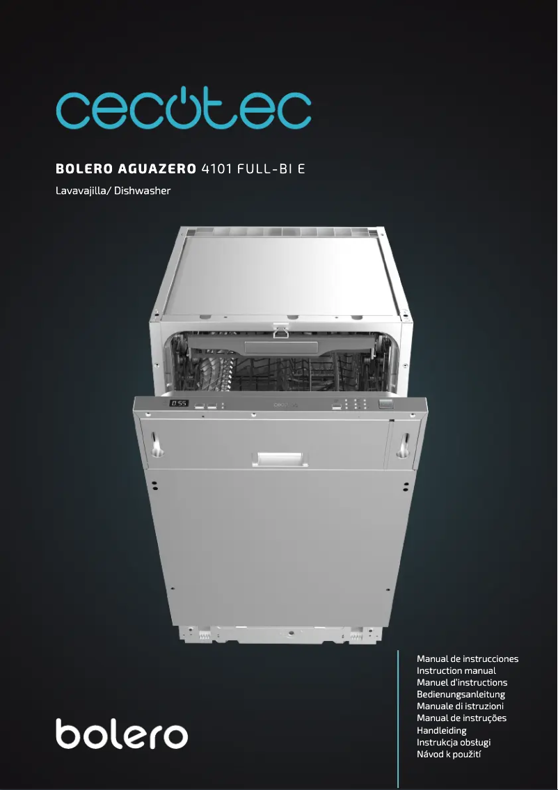 Page 1 de la notice Manuel utilisateur Cecotec Bolero Aguazero 6500 FULL-BI C