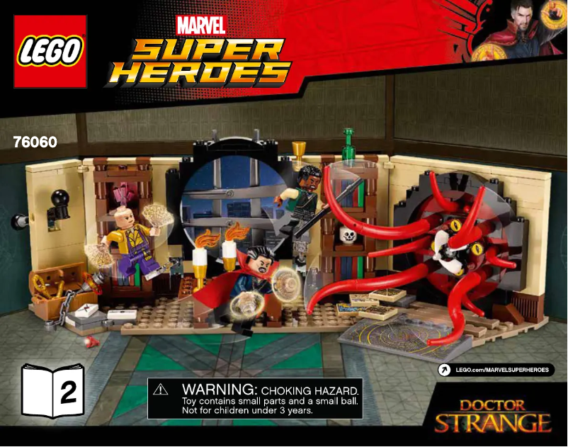 Page n°1 - Manuel utilisateur Lego Marvel Super Heroes 76060