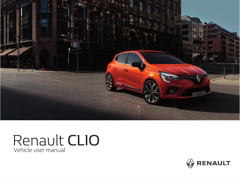 Page 1 de la notice Manuel utilisateur Renault Clio (2020)
