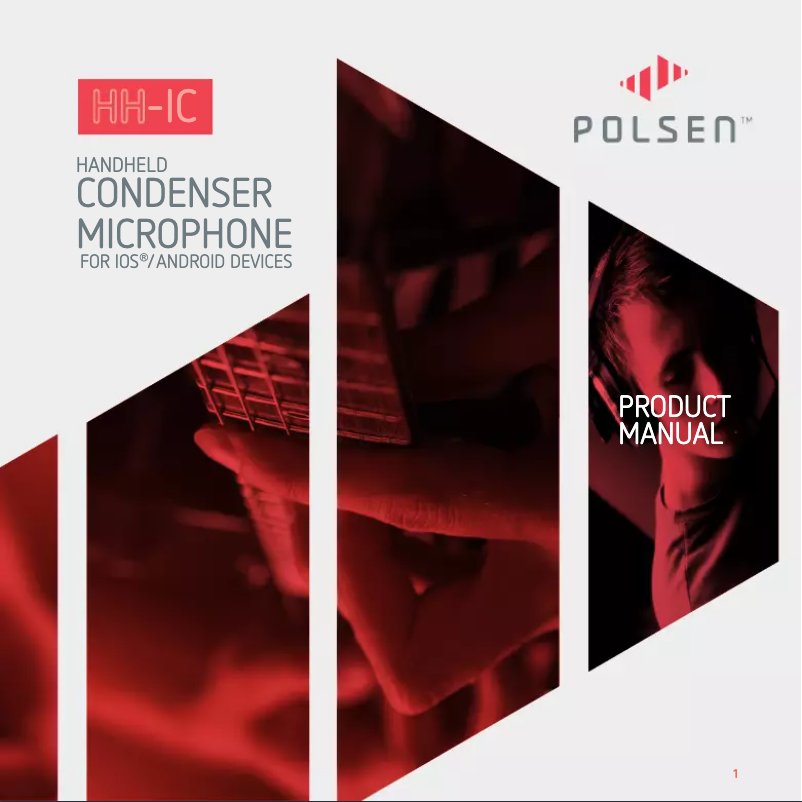 Page n°1 - Manuel utilisateur Polsen HH-IC