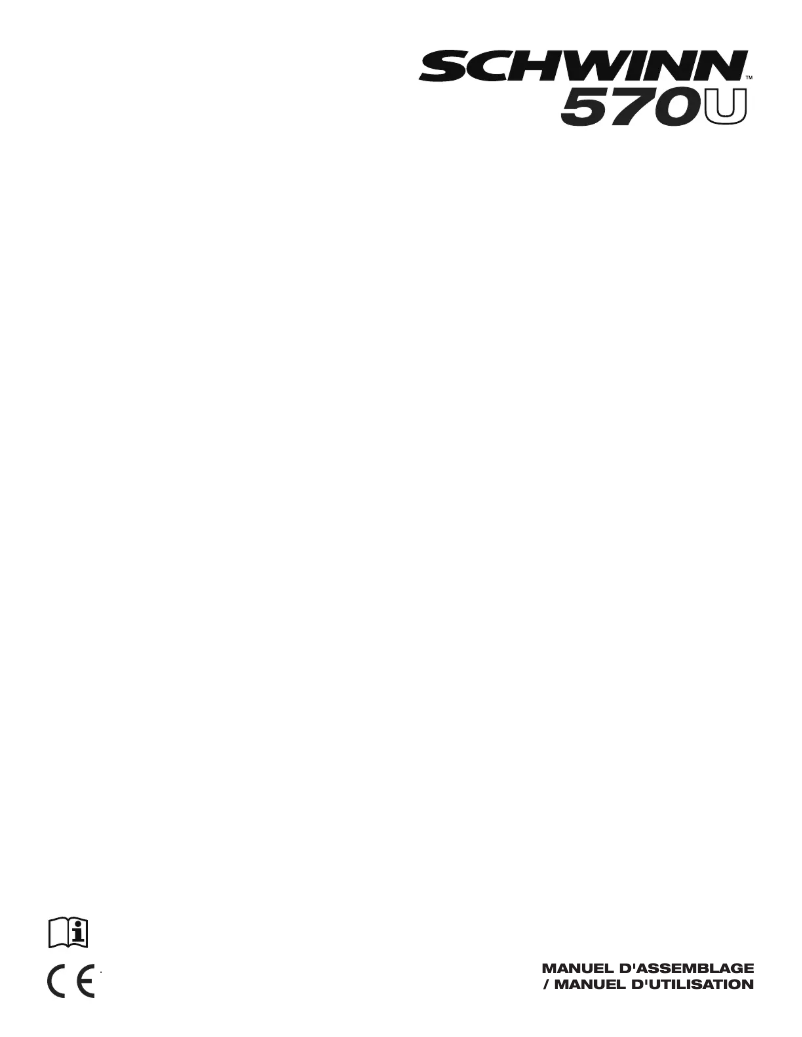 Page n°1 - Instructions / montage Schwinn 570u