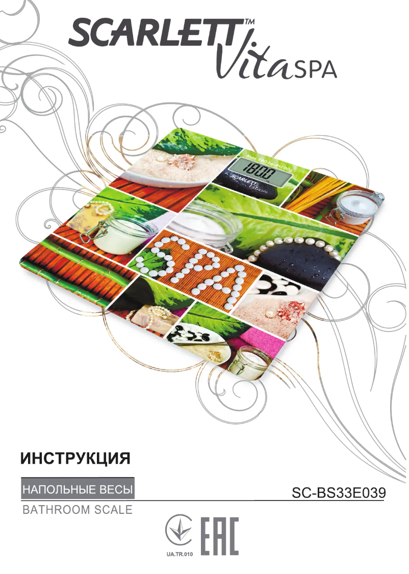 Image de la première page du manuel de l'appareil SC-BS33E039