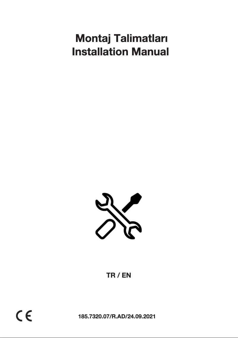 Page n°1 - Guide d'installation Arçelik ADE 906-2 G