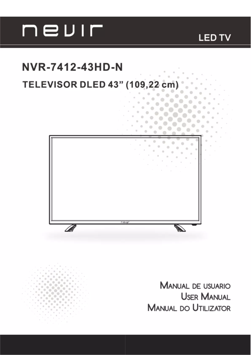 Page n°1 - Manuel utilisateur Nevir NVR-7412-43HD-N