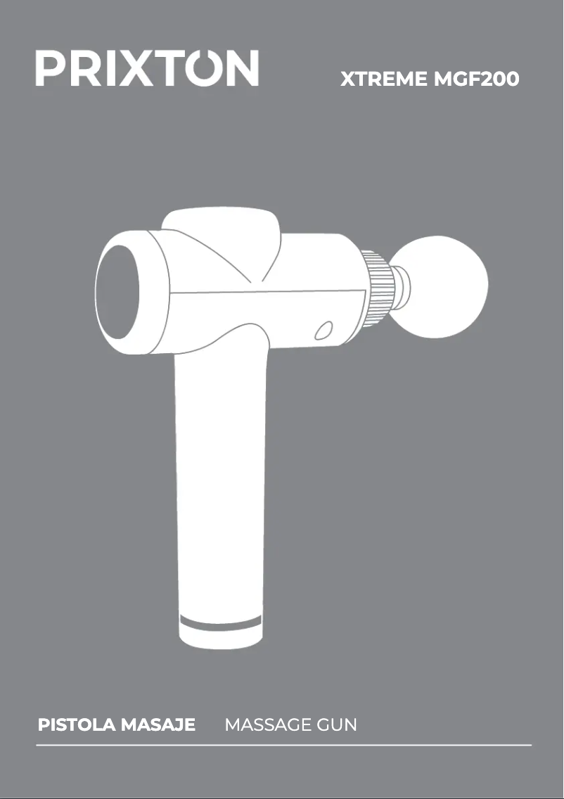 Image de la première page du manuel de l'appareil MGF200