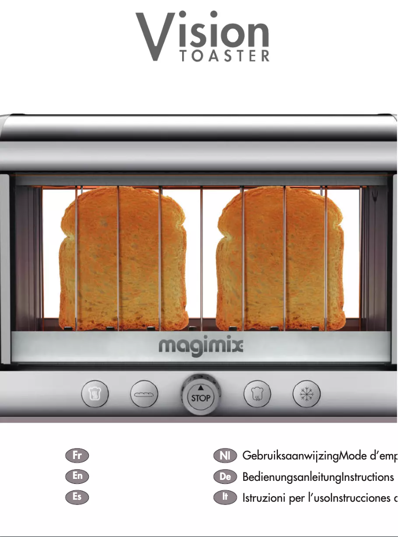 Page 1 de la notice Manuel utilisateur Magimix Le Vision