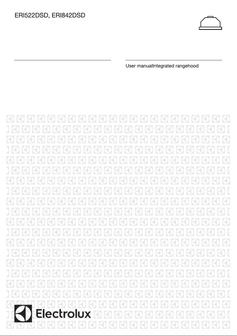 Image de la première page du manuel de l'appareil ERI842DSD