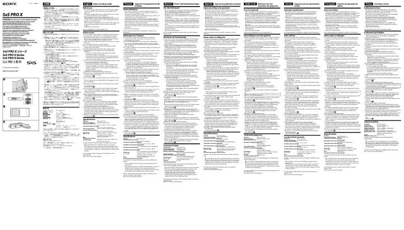 Image de la première page du manuel de l'appareil SBP-240F