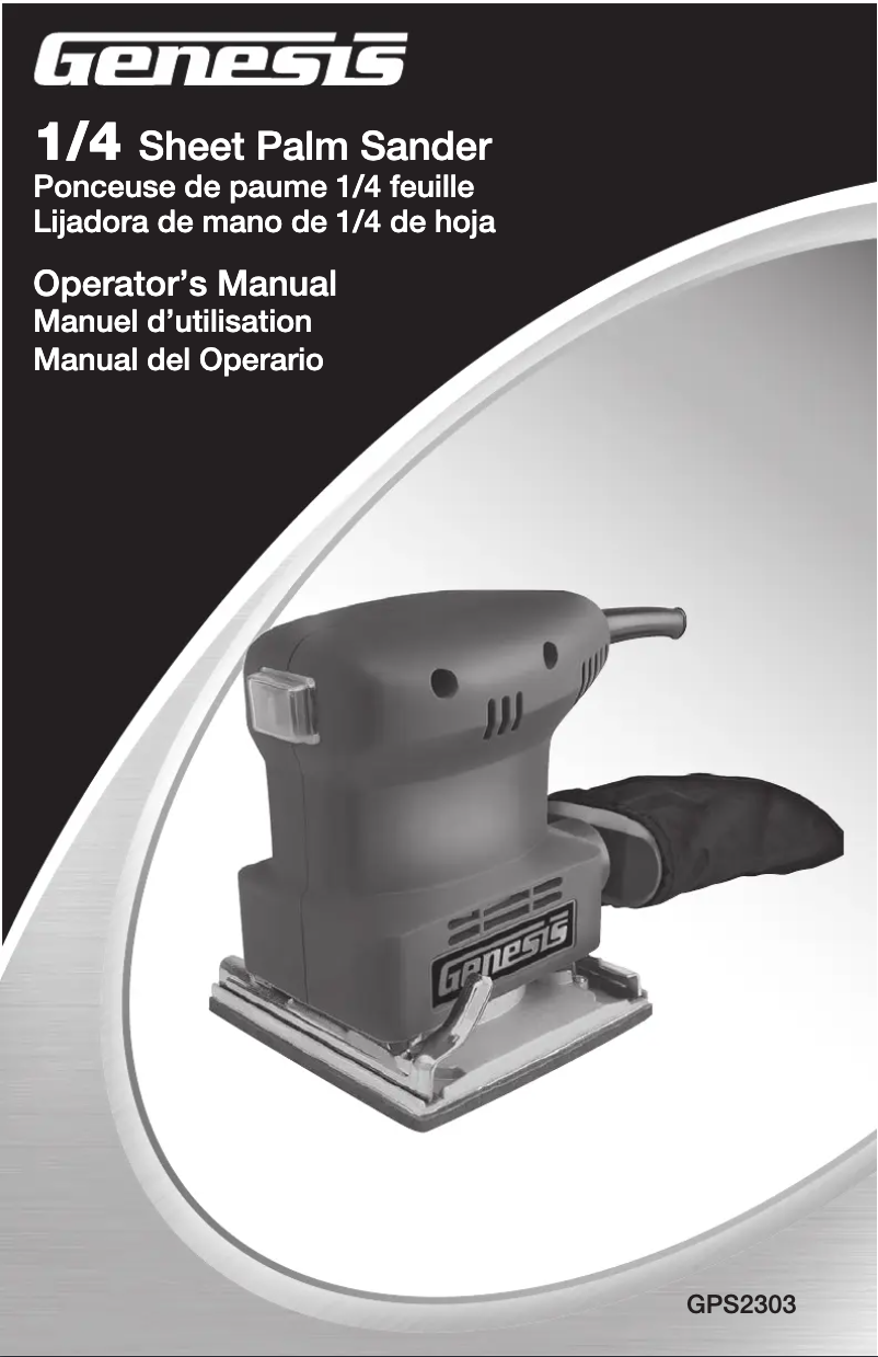 Página 1 del manual Manual de usuario Genesis GPS2303