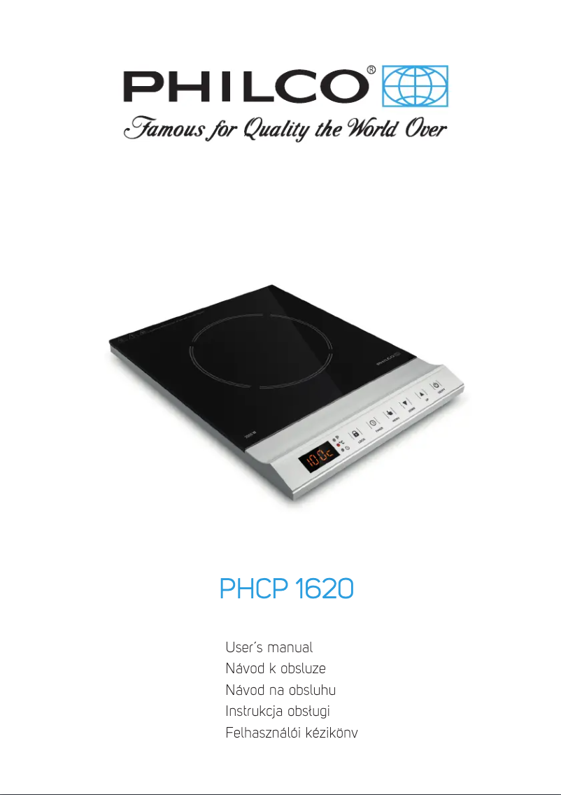 Page n°1 - Manuel utilisateur Philco PHCP 1620