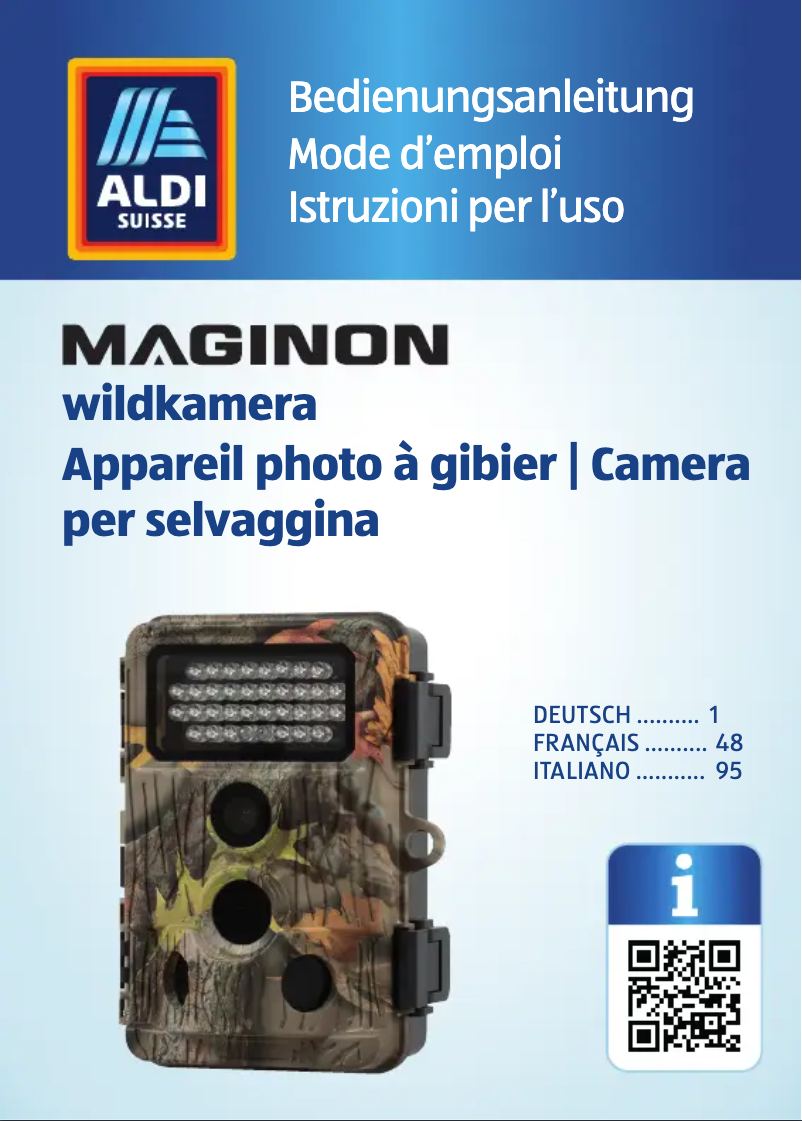 Page n°1 - Manuel utilisateur Maginon WK-400 HDW
