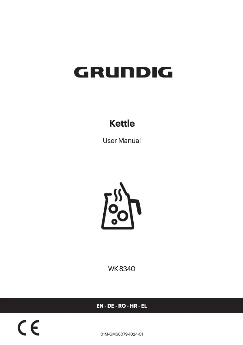 Page n°1 - Manuel utilisateur Grundig WK 8340