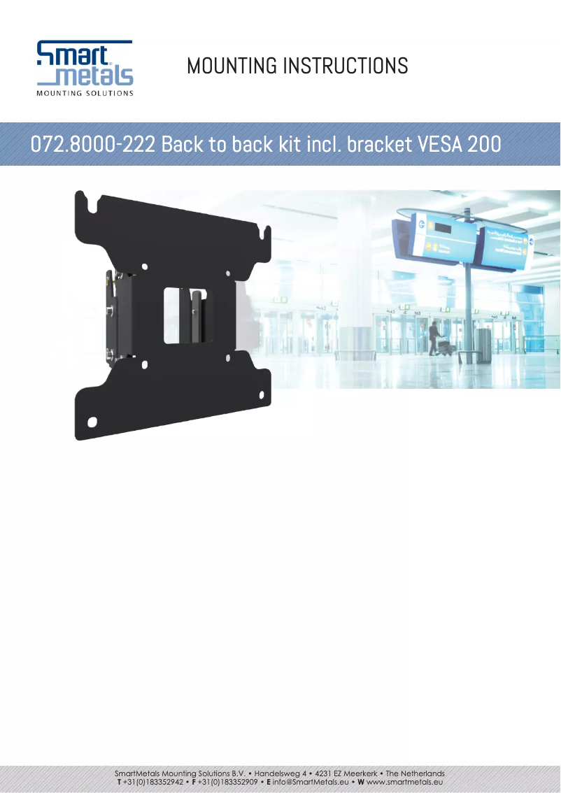 Image de la première page du manuel de l'appareil 072.8000-222