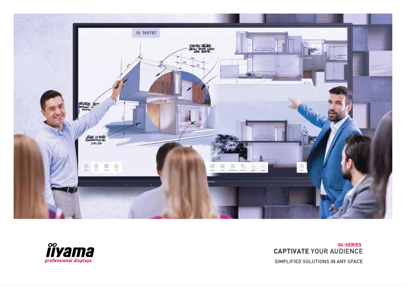 Page n°1 - Brochure Iiyama ProLite TE6504MIS