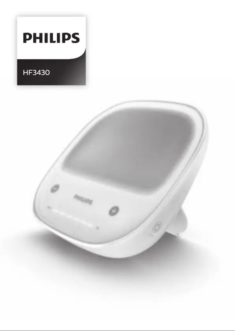 Page 1 de la notice Manuel utilisateur Philips EnergyUp HF3430