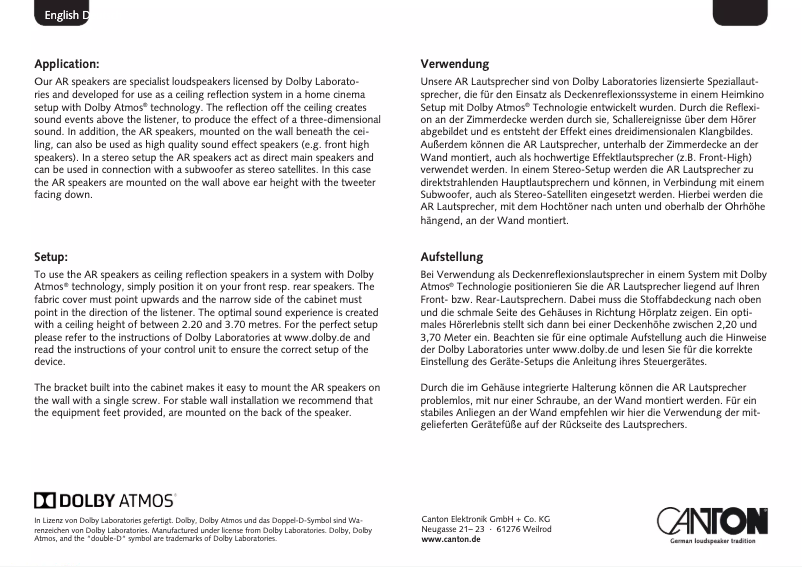 Image de la première page du manuel de l'appareil AR 8