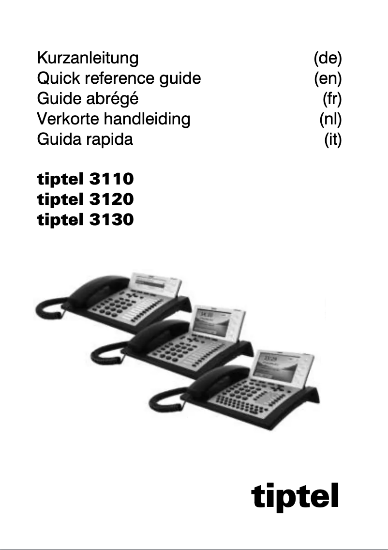 Image de la première page du manuel de l'appareil 3110