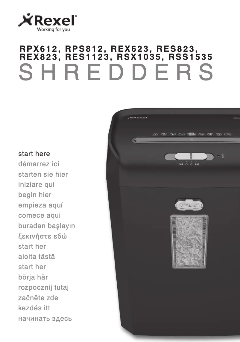 Image de la première page du manuel de l'appareil Promax RES1123