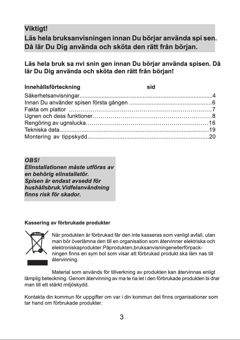 Page 1 de la notice Manuel utilisateur Cylinda S 6364 E