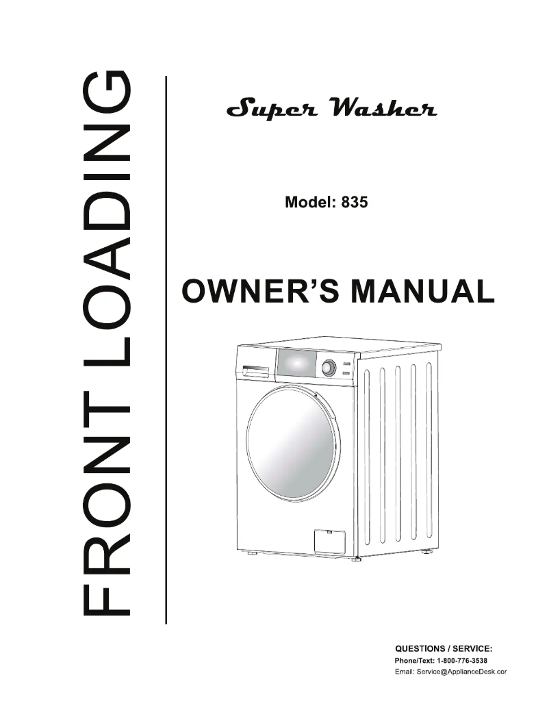 Page n°1 - Manuel utilisateur Equator EW835ED880