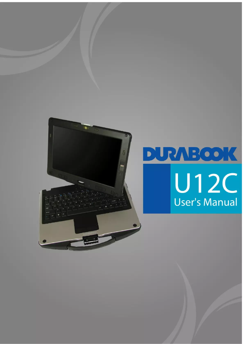 Page n°1 - Manuel utilisateur Durabook U12C
