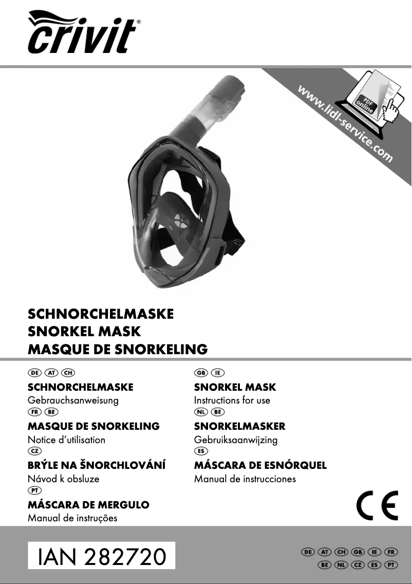 Image de la première page du manuel de l'appareil IAN 282720