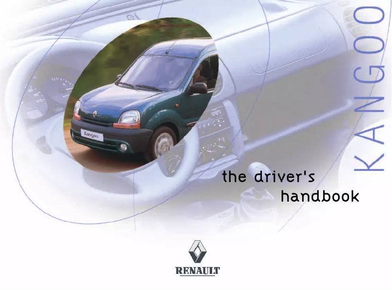 Image de la première page du manuel de l'appareil Kangoo (2000)