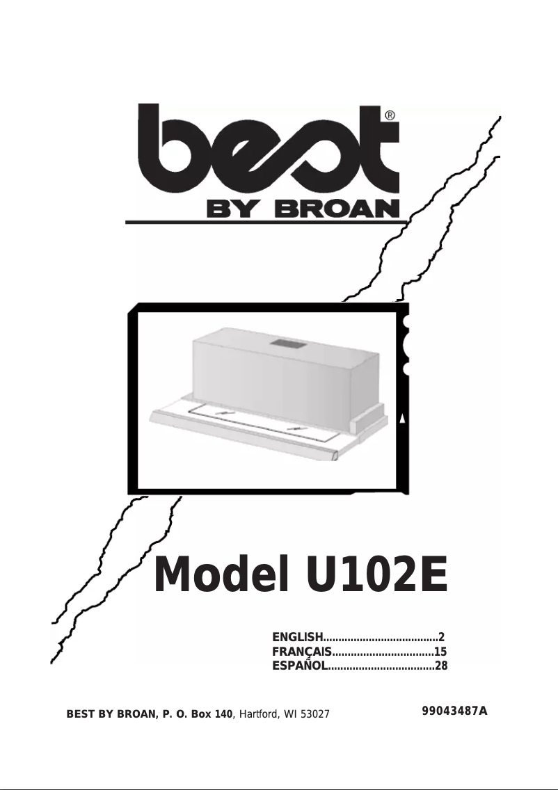 Image de la première page du manuel de l'appareil U102E