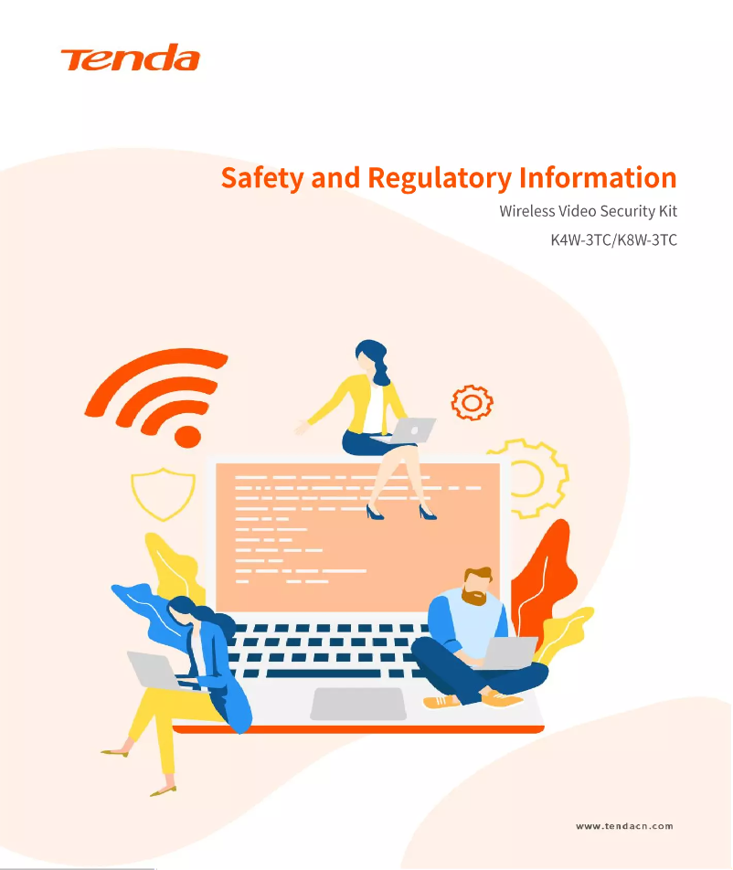 Image de la première page du manuel de l'appareil K8W-3TC V2.0