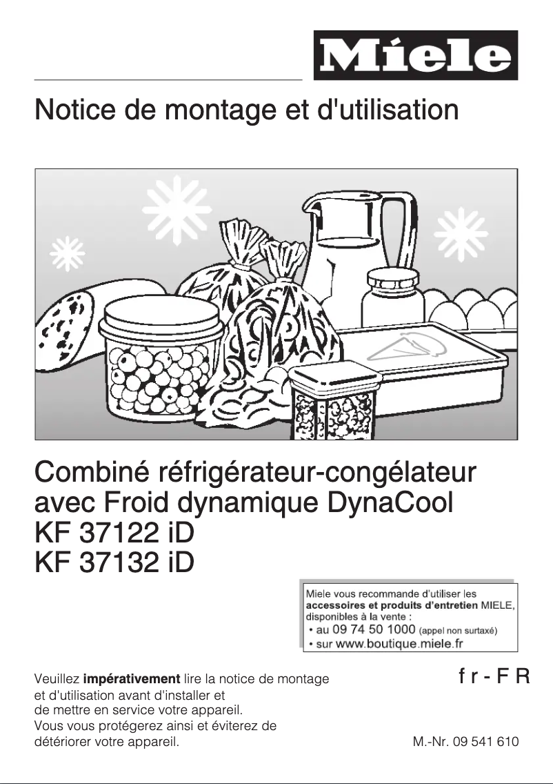Image de la première page du manuel de l'appareil KF 37132 iD