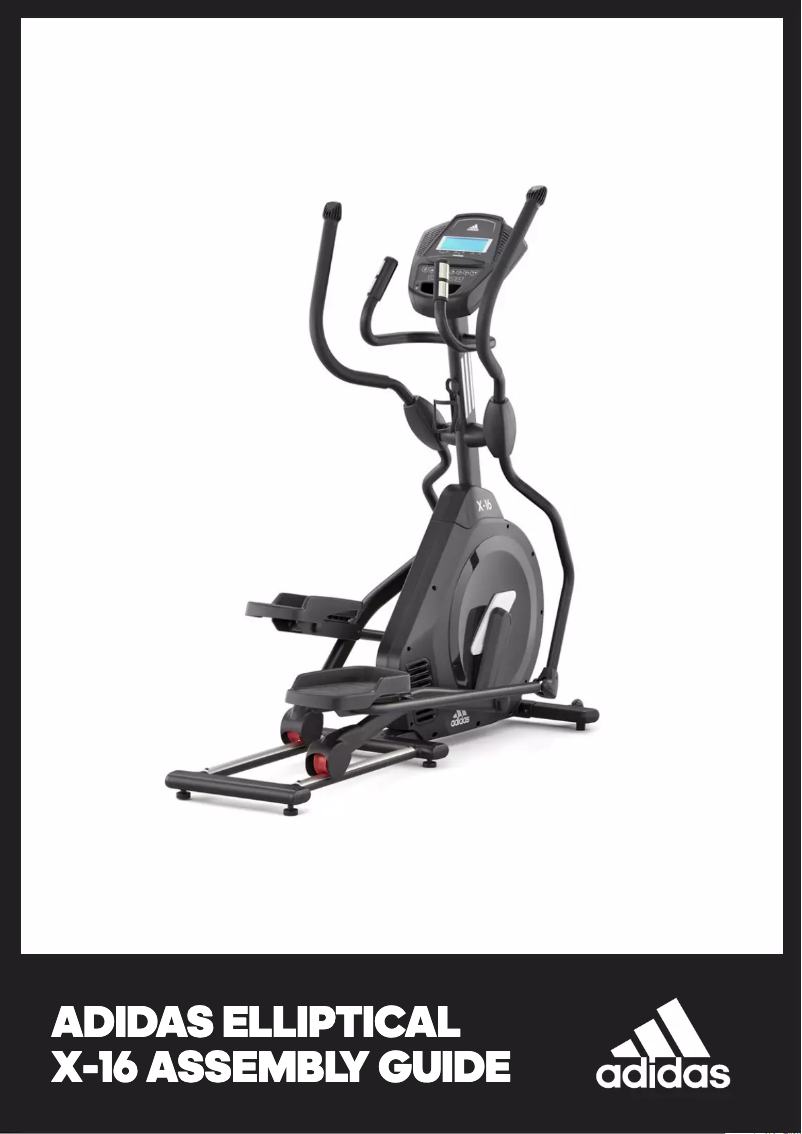 Page 1 de la notice Manuel utilisateur Adidas X-16