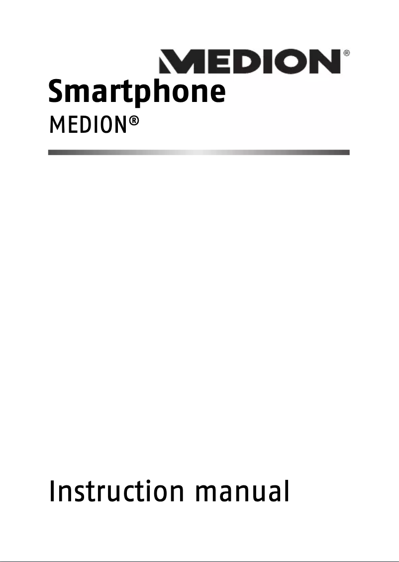 Page 1 de la notice Manuel utilisateur Medion LIFE S5004
