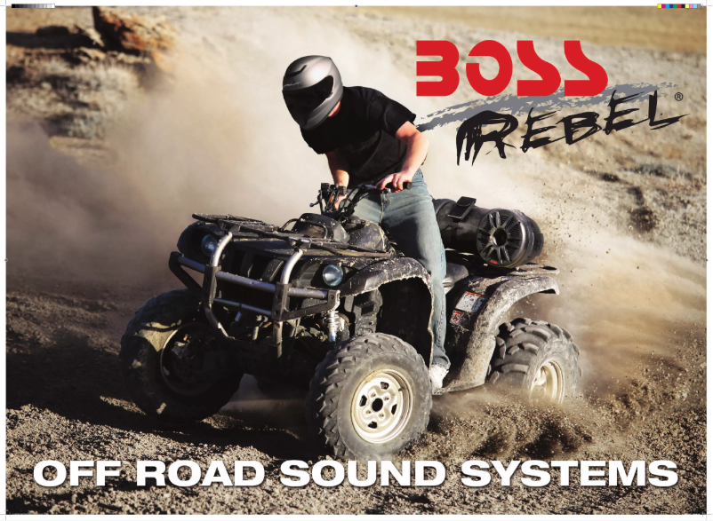 Page n°1 - Manuel utilisateur Boss ATV85B