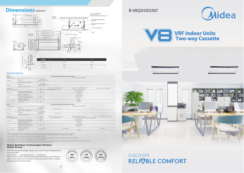 Imagen de la primera página del manual del dispositivo MIH36Q4CHN18